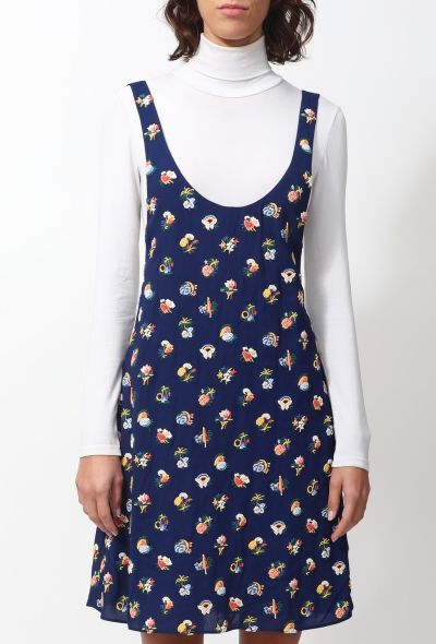 Louis Vuitton 2015 Floral Embroidered Dress - 2