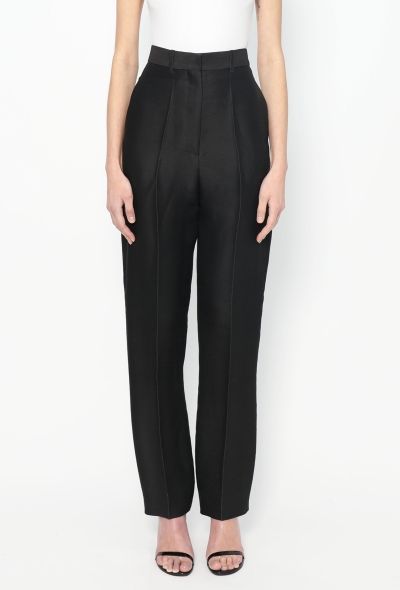 Céline High-Waisted Crêpe Trousers - 2