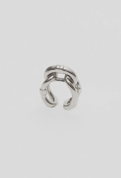 Louis Vuitton Silver Chainlink Ring - 2