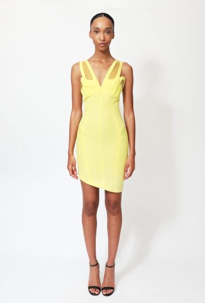 Thierry Mugler Early '90s Mesh Bodycon Dress - 1