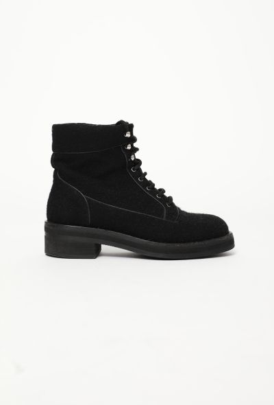 Chanel Pre-Fall 2016 Paris-Rome Combat Boots - 1