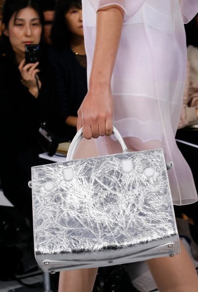 Dior S/S 2016 Silver Diorever Bag - 2
