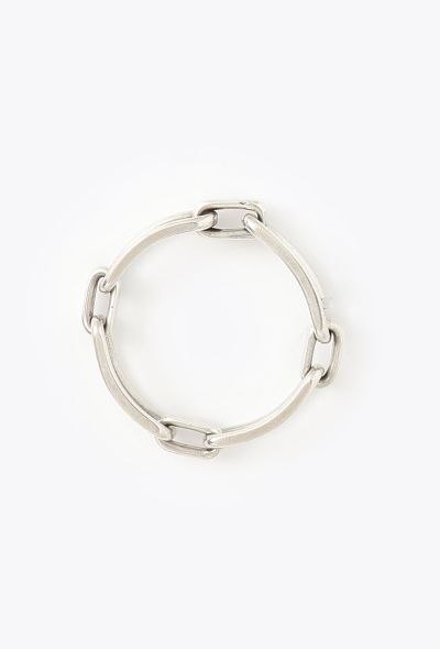 Men's Vintage 1950s Silver Chainlink Bracelet - 2