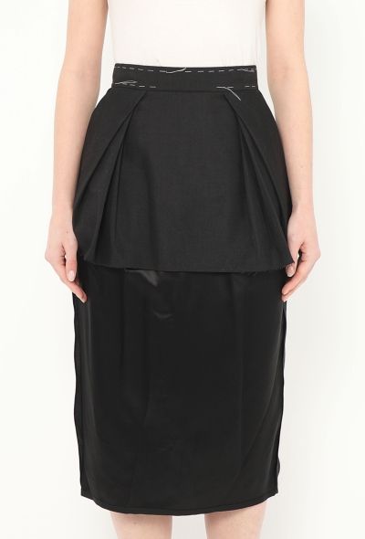 Maison Margiela 2024 Deconstructed Peplum Skirt - 2
