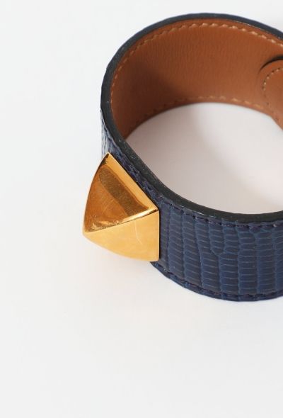 Hermès Lizard 'Clou Médor' Bracelet - 2