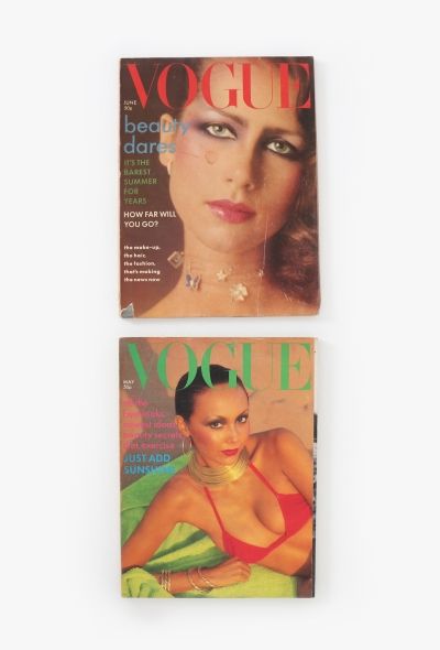 VOGUE UK 1976 David Bailey Summer Issue Set - 1