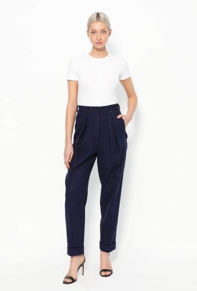 Claude Montana Vintage Tapered Trousers - 1