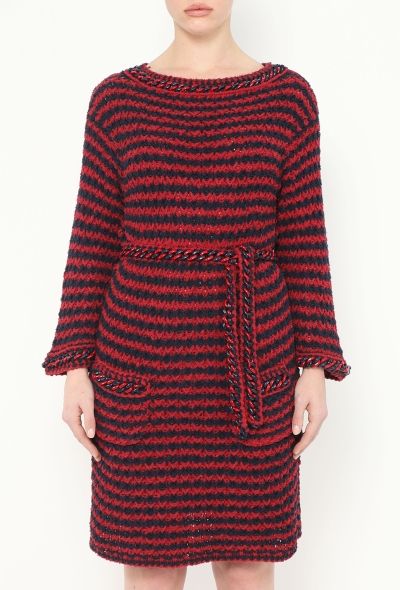 Chanel 2019 Belted Chainlink Crochet Dress - 2