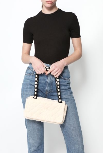 Chanel Quilted Terrycloth Flap Bag - 2