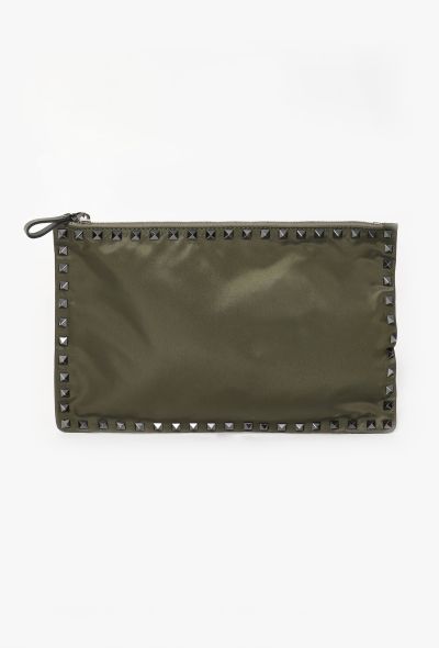 Valentino Nylon Rockstud Pouch - 2