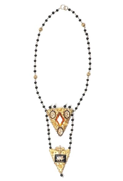 World Treasures Vintage Minadeo Handmade Signed Necklace - 1