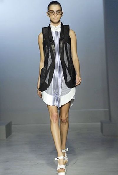 Balenciaga S/S 2007 Striped Dress - 1