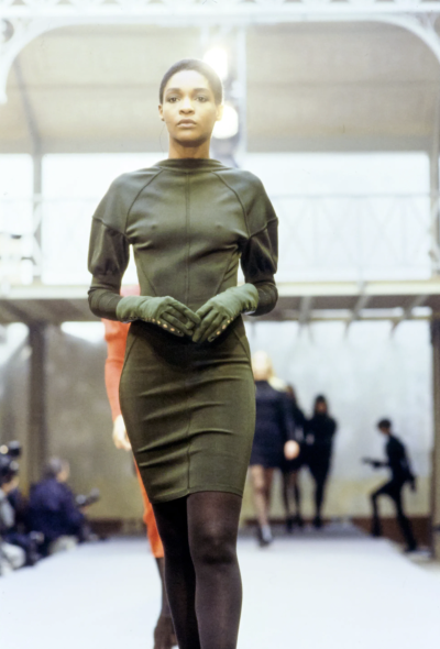 Alaïa F/W 1989 Puff-Sleeve Bodysuit - 2