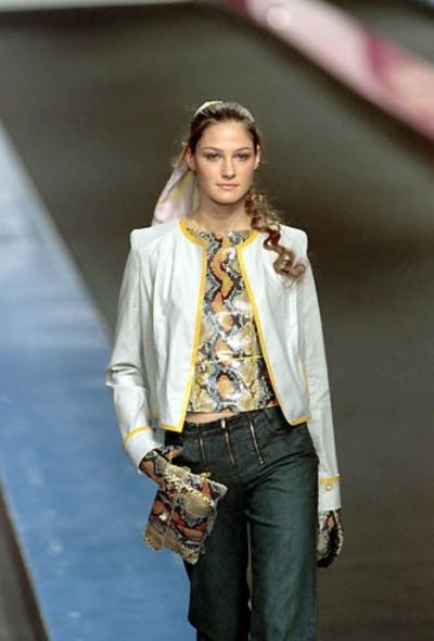 Chanel Iconic S/S 2000 Python Top - 2