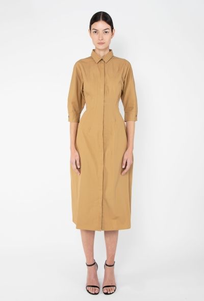 Jil Sander Flared Poplin Dress - 2