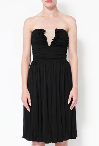 Bottega Veneta Ruched Silk Dress - 2