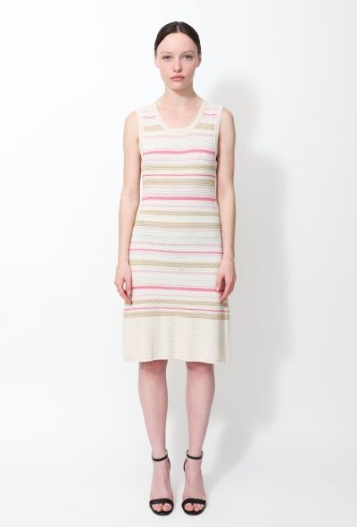 Chanel 2011 Sleeveless Knit Dress Multicolor - 1