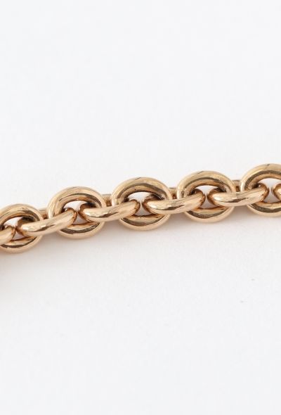 Vintage Fine Jewelry 1970s 18k Yellow Gold Chainlink Necklace - 2