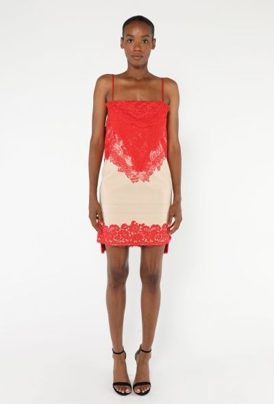 Givenchy F/W 2010 Lace Trim Slip Dress - 1