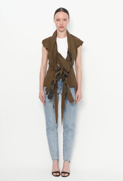Comme des Garçons 2003 Braided Trim Vest - 2