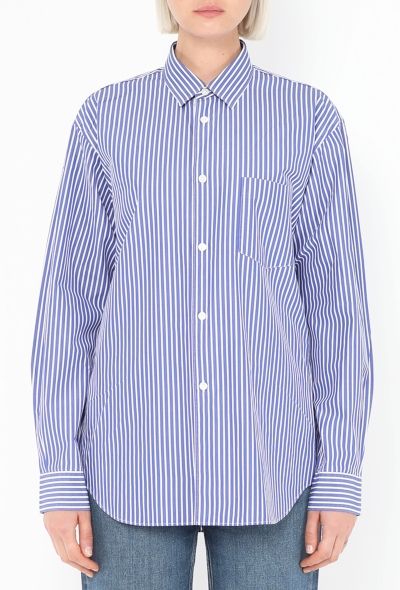 Comme des Garçons Classic Striped Cotton Shirt - 1