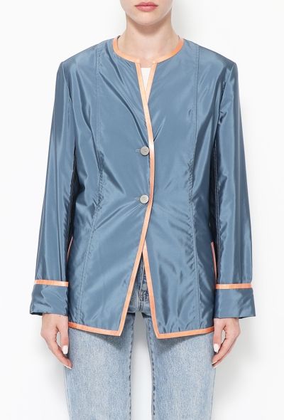 Chanel 2000 Patent Trim Jacket - 1