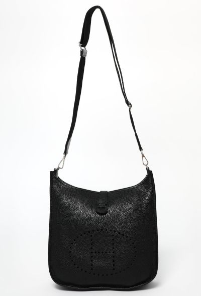 Hermès Black Togo Evelyne 33 - 1