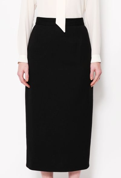 Chanel 1993 High-Waisted Knit Skirt - 2