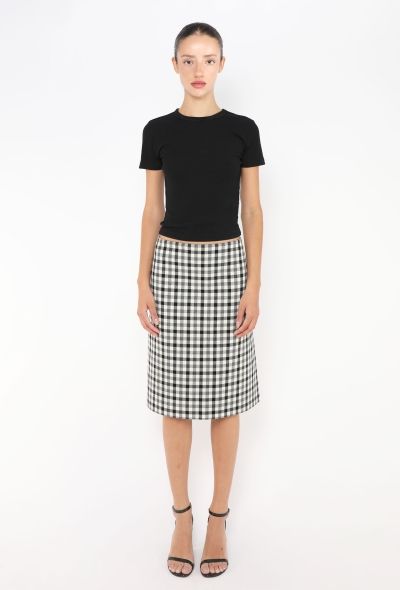 Balenciaga S/S 2018 Checkered Skirt - 1