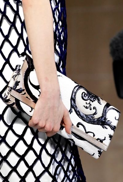 Balenciaga F/W 2011 Floral Paisley Clutch - 2
