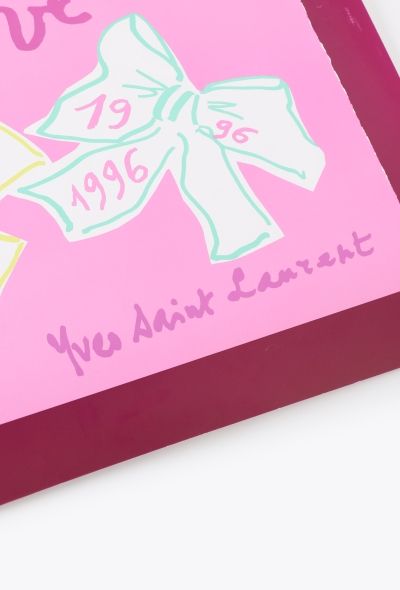 Saint Laurent Limited Edition Original Love Poster, 1996 - 2