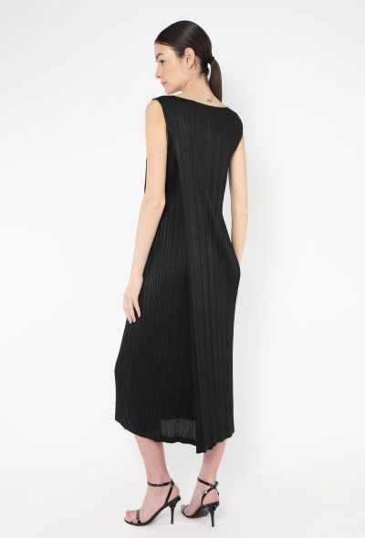 Issey Miyake Pleats Please Cape Maxi Dress - 1