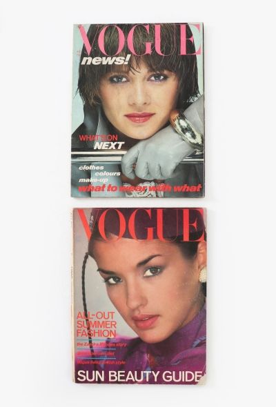 VOGUE UK 1978 Janice Dickinson Summer Set - 1