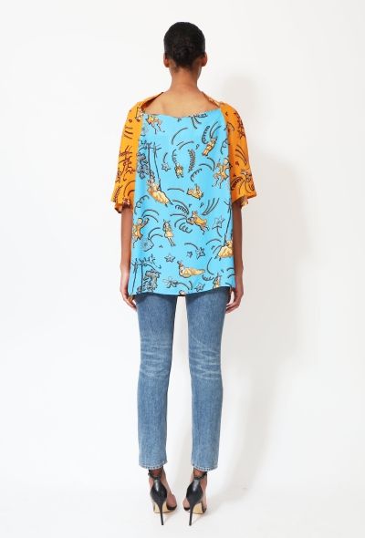 Loewe Paula's Ibiza Graphic Crêpe Tunic - 2