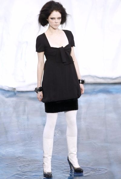 Chanel F/W 2010 Fur Trim Dress - 2