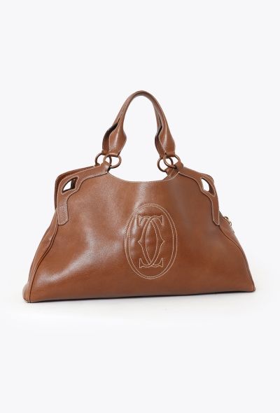 Cartier Brown Marcello Bag - 2