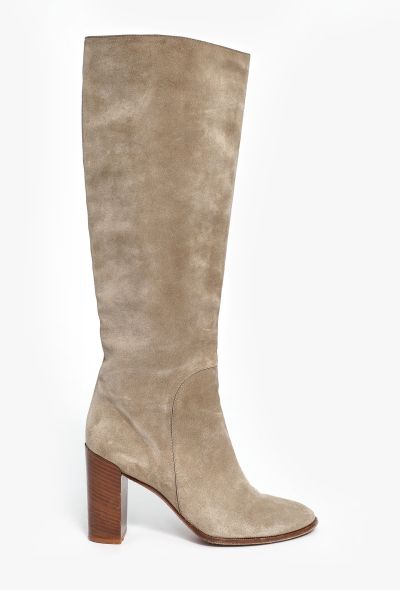 Céline Pre-Fall 2016 Suede Boots - 1