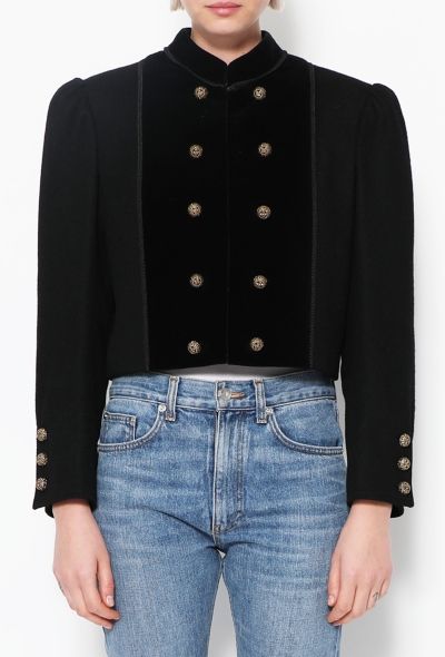 Saint Laurent RARE F/W 1982 Bolero Jacket - 1