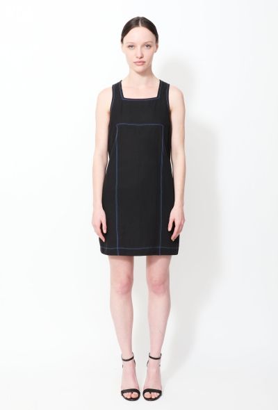 Gianni Versace Jeans Couture' Stitched Trim Dress Ensemble - 1