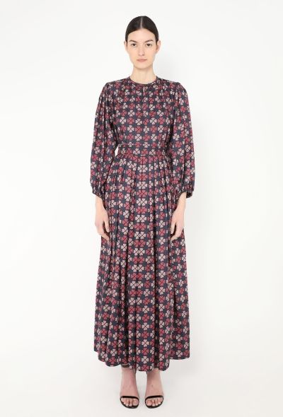 Saint Laurent S/S 1978 Heart Print Skirt Ensemble - 1