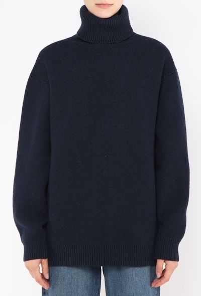 Miu Miu F/W 2024 Cashmere Turtleneck Sweater - 1