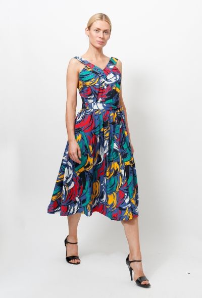 Saint Laurent S/S 1985 Summer Day Dress - 1