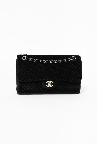 Chanel Velvet Medium Timeless Bag - 1