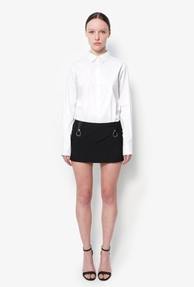 Dolce & Gabbana Early 2000s Buckle Mini Skirt - 1