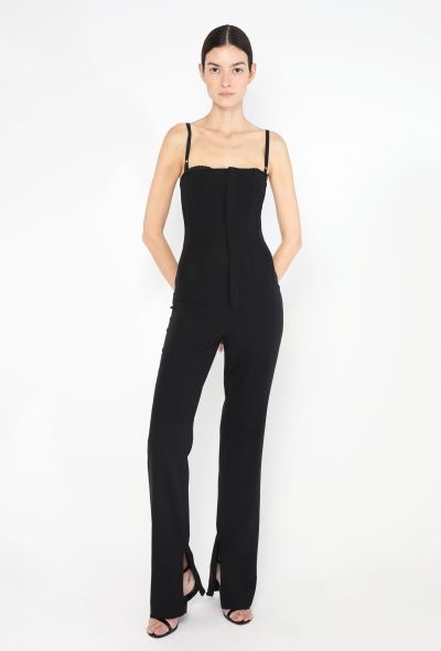 Dolce & Gabbana '90s Bustier Slit Jumpsuit - 1