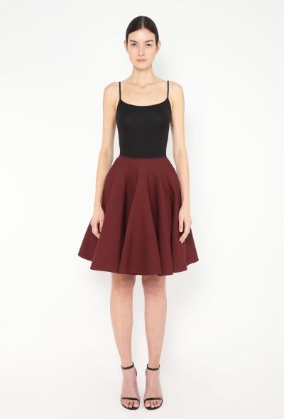 Alaïa Flared Skater Skirt - 1