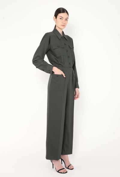 Saint Laurent 1998 Wide-Leg Utility Jumpsuit - 2