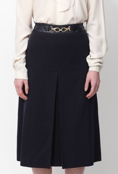 Céline 70s Triomphe Skirt - 2