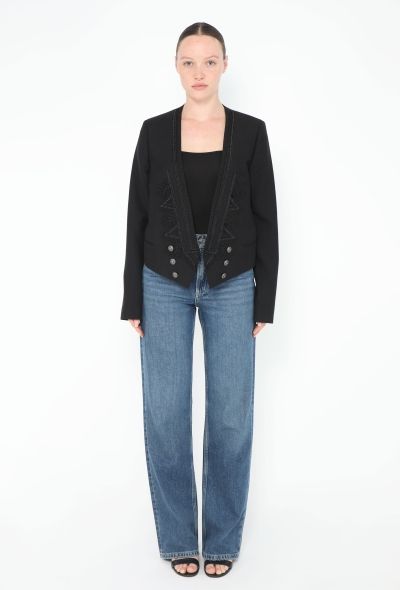 Saint Laurent 2017 Passementerie Trim Jacket - 2