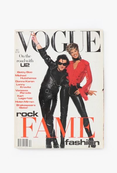 VOGUE UK December 1992 Rock & Roll Issue - 1